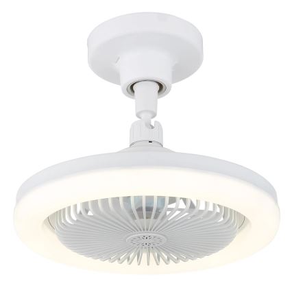 Globo - LED dimbare plafondventilator LED/20W/230V 3000-6500K wit + afstandsbediening