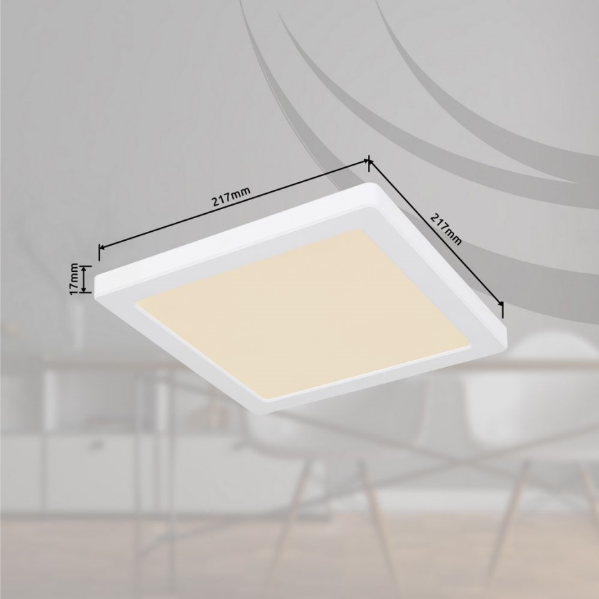 Globo - Plafonnier LED/18W/230V 3000/4000/6500K blanc
