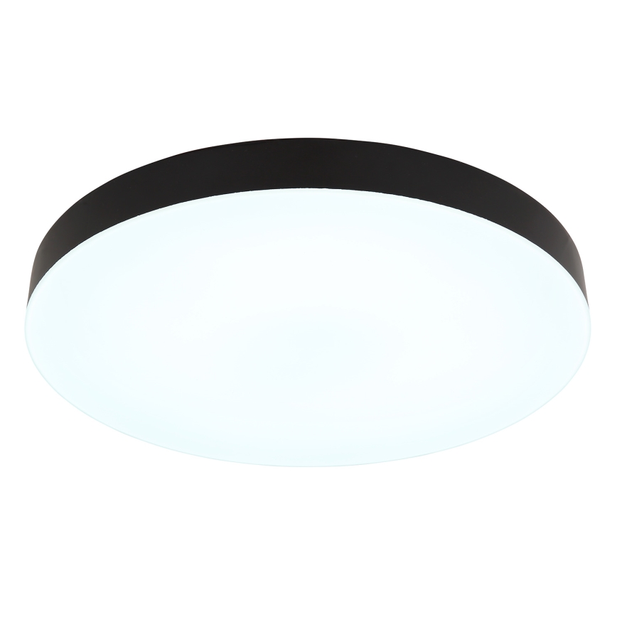 Globo - LED Plafondlamp LED/36W/230V 3000K/4000K/6500K diameter 40 cm zwart