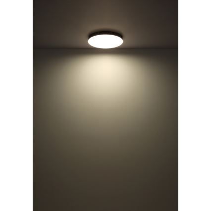 Globo - LED Plafondlamp LED/50W/230V 3000K/4000K/6500K diameter 50 cm zwart