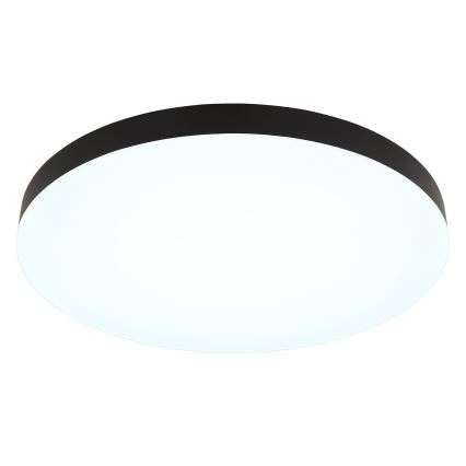 Globo - LED Plafondlamp LED/50W/230V 3000K/4000K/6500K diameter 50 cm zwart