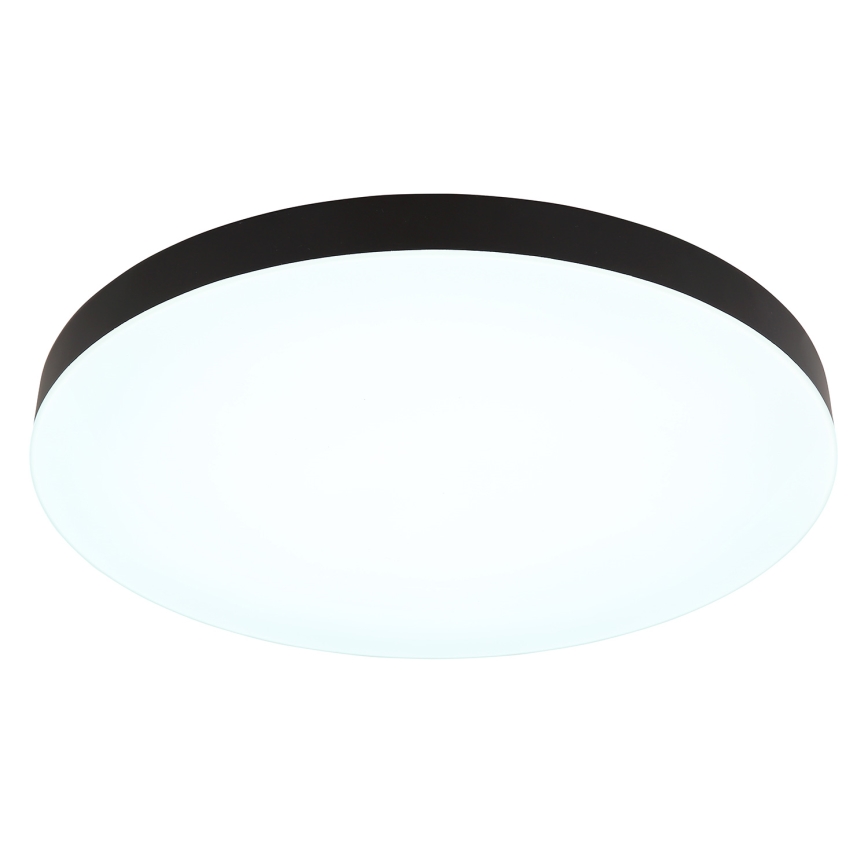 Globo - LED Plafondlamp LED/50W/230V 3000K/4000K/6500K diameter 50 cm zwart