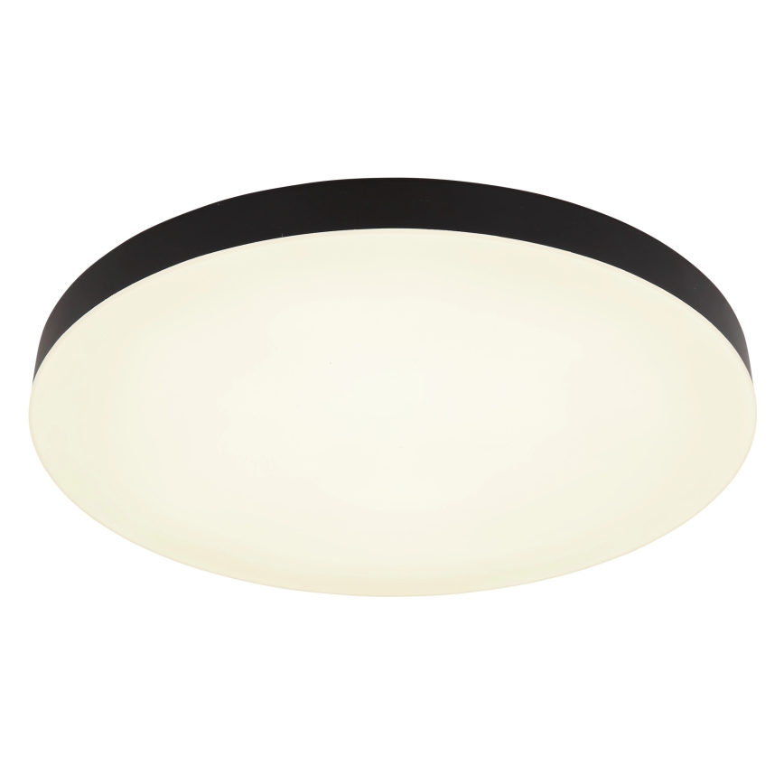 Globo - LED Plafondlamp LED/50W/230V 3000K/4000K/6500K diameter 50 cm zwart