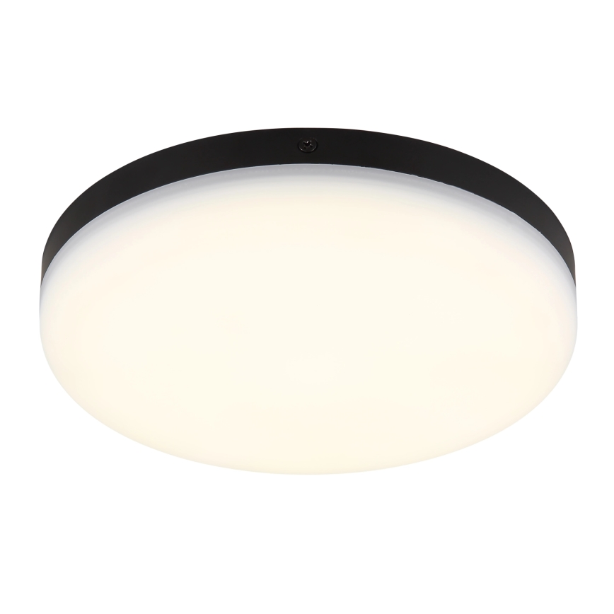 Globo - LED Plafondlamp LED/12W/230V 4000K diameter 22 cm zwart