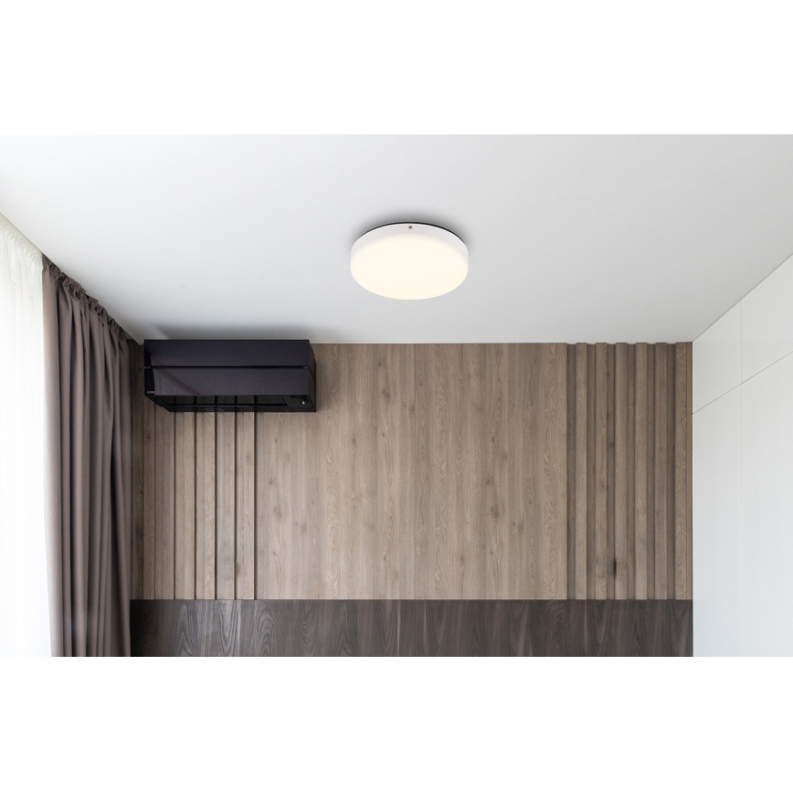 Globo - Plafonnier LED/12W/230V 4000K d. 22 cm blanc
