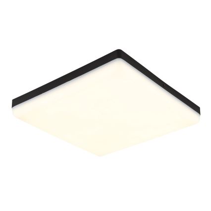 Globo - LED Plafondlamp LED/18W/230V 4000K 30x30 cm zwart