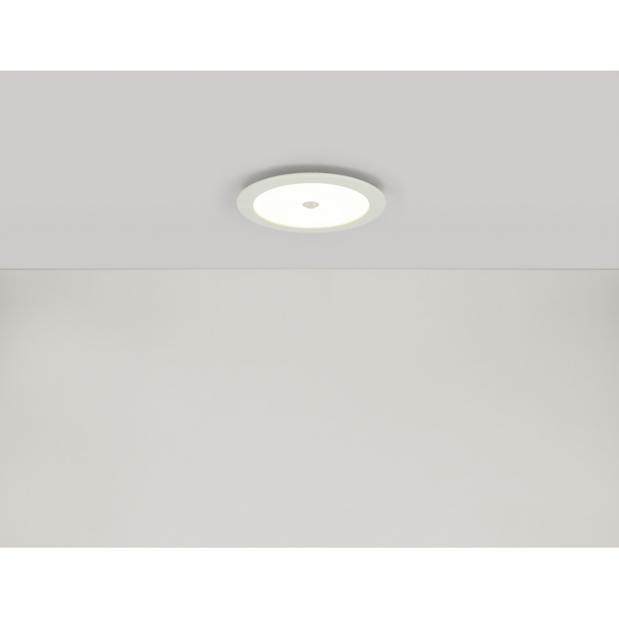 Globo - Luminaire encastré LED pour salle de bains avec détecteur LED/18W/230V IP44