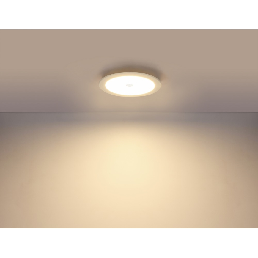 Globo - Luminaire encastré LED pour salle de bains avec détecteur LED/18W/230V IP44