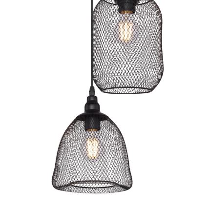 Globo 15047-3 - Hanglamp aan koord ANYA 3xE27/60W/230V