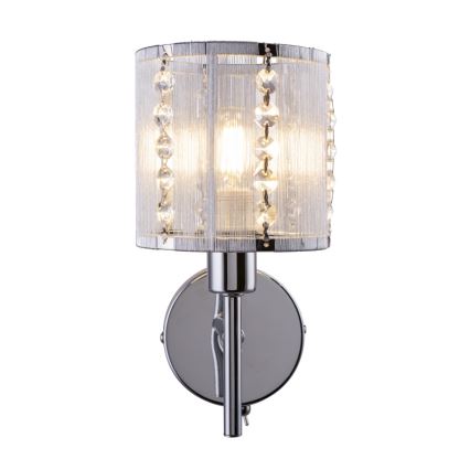 Globo - Wandlamp 1xE14/40W/230V mat chroom
