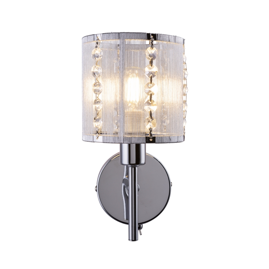 Globo - Wandlamp 1xE14/40W/230V mat chroom