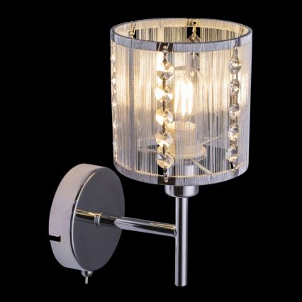Globo - Wandlamp 1xE14/40W/230V mat chroom