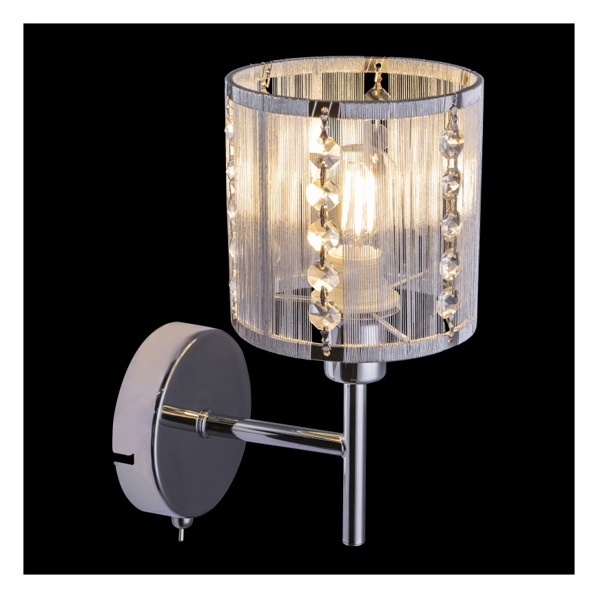 Globo - Wandlamp 1xE14/40W/230V mat chroom