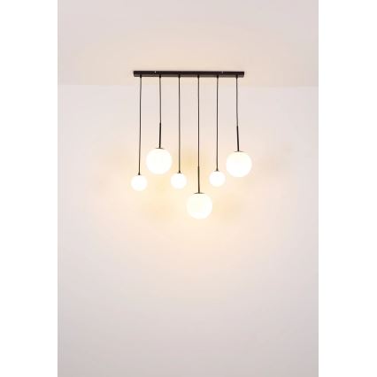 Globo - Suspension filaire 3xE27/9W/230V + 3xG9/5W