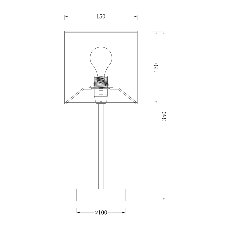Globo - Tafellamp 1xE14/40W/230V