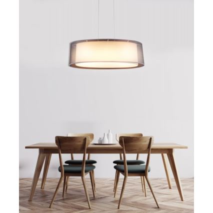 Globo - Suspension filaire 3xE27/60W/230V