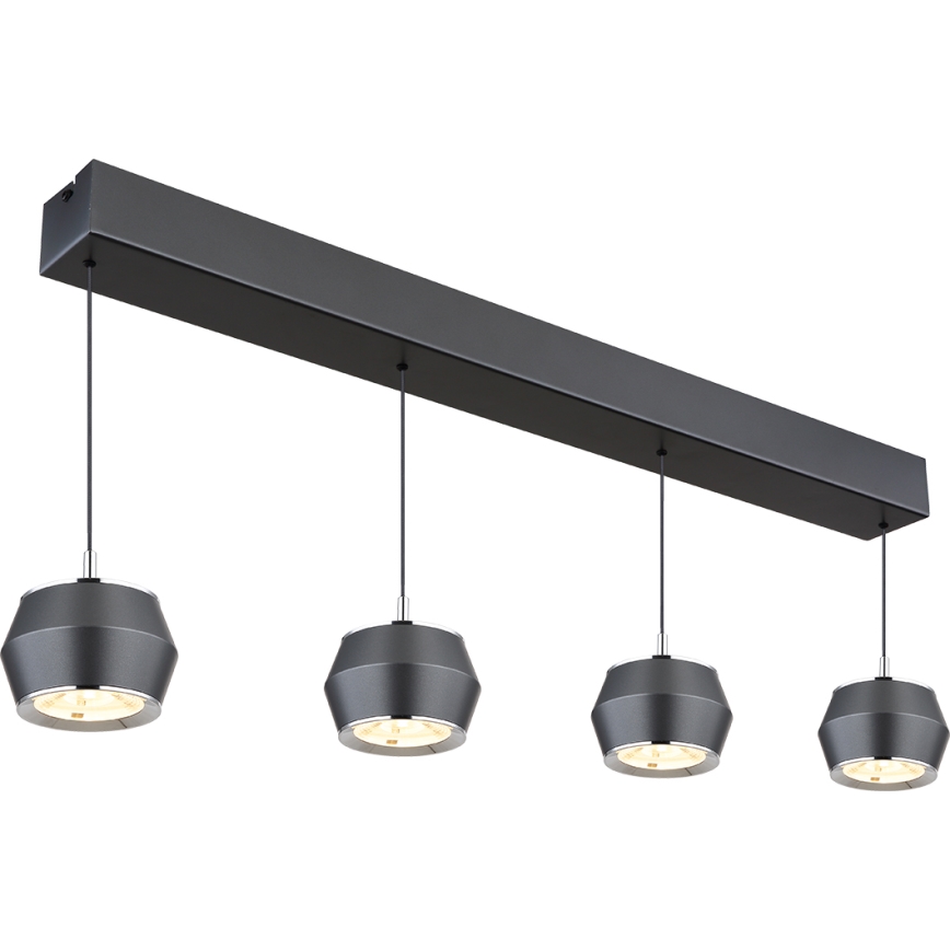 Globo - Suspension filaire 4xLED/6W/230V