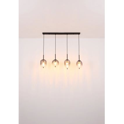 Globo - Suspension filaire 3xE14/40W/230V