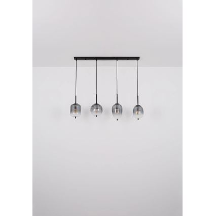 Globo - Suspension filaire 3xE14/40W/230V