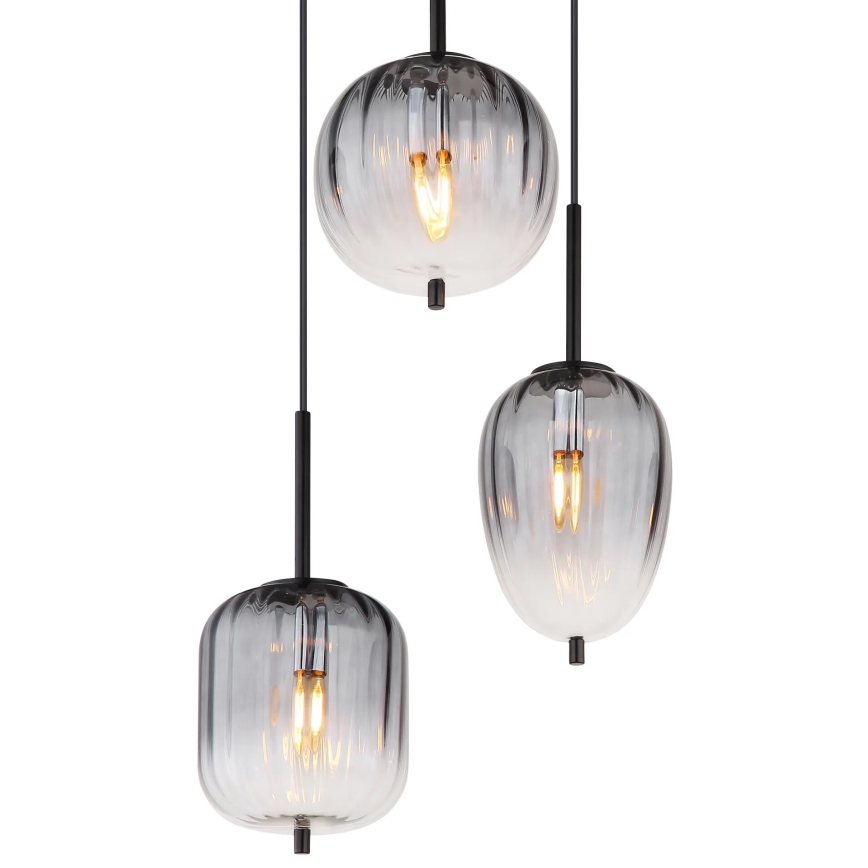 Globo - Suspension filaire 3xE14/40W/230V