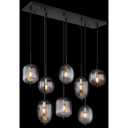 Globo - Hanglamp aan een koord 8xE14/40W/230V