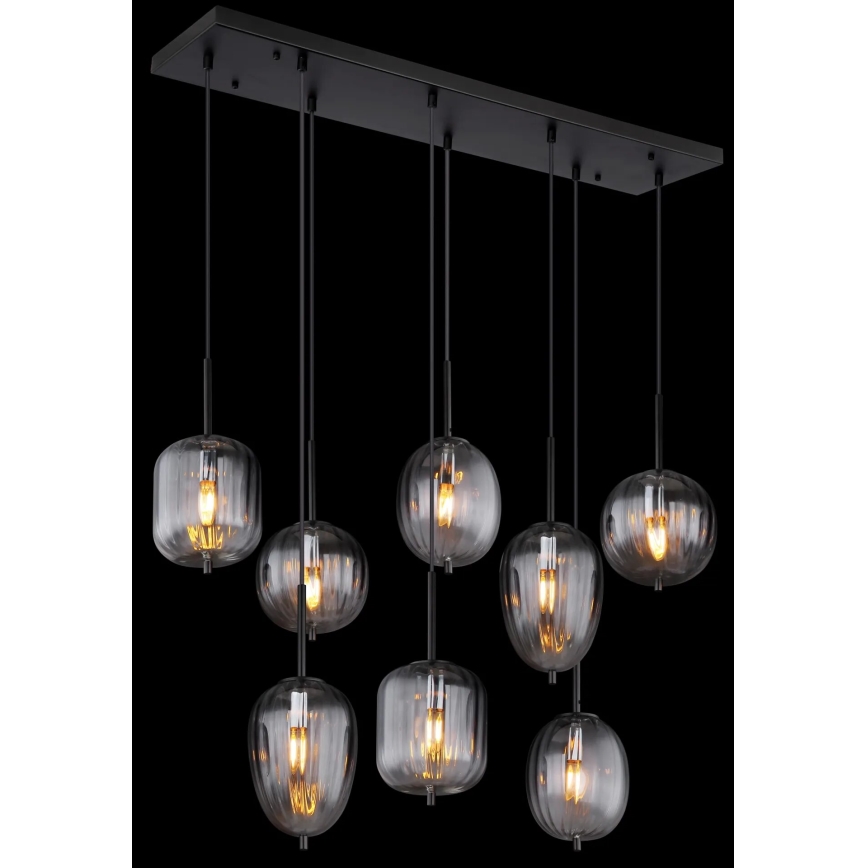 Globo - Hanglamp aan een koord 8xE14/40W/230V