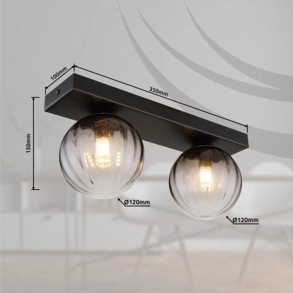 Globo - Plafondlamp 2xG9/10W/230V