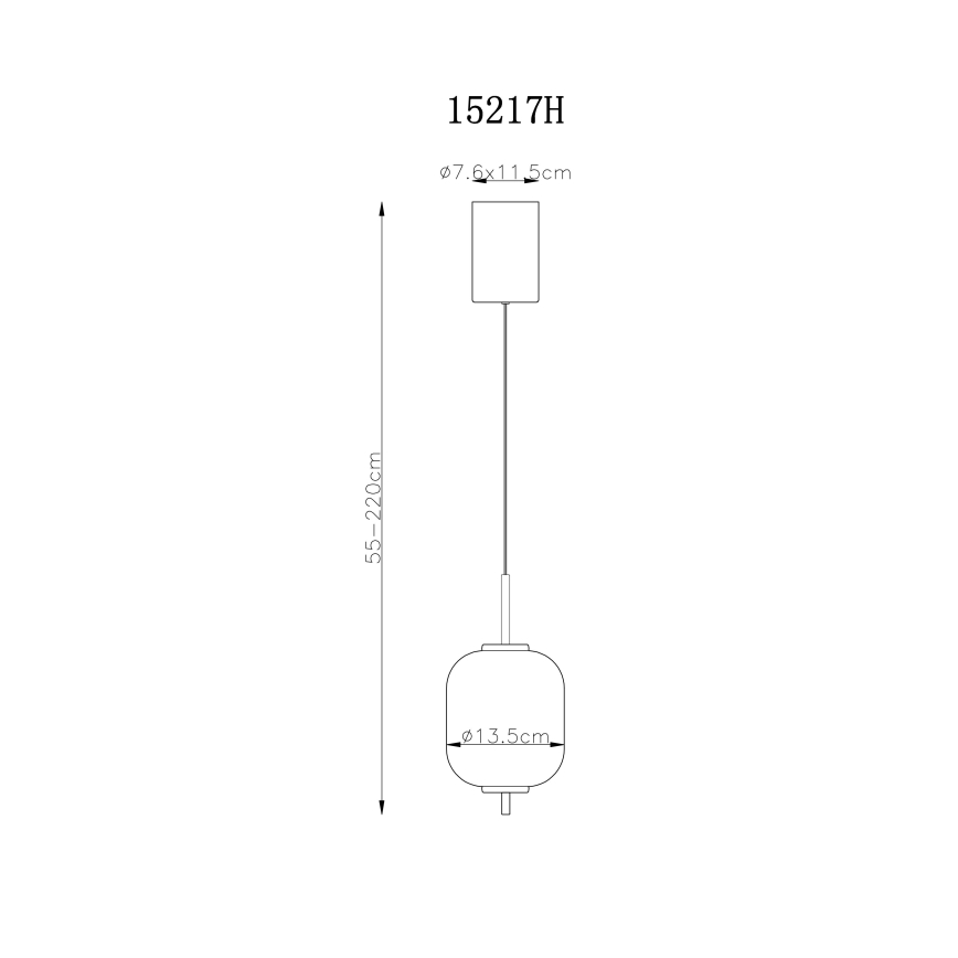 Globo - Suspension filaire LED/7W/230V