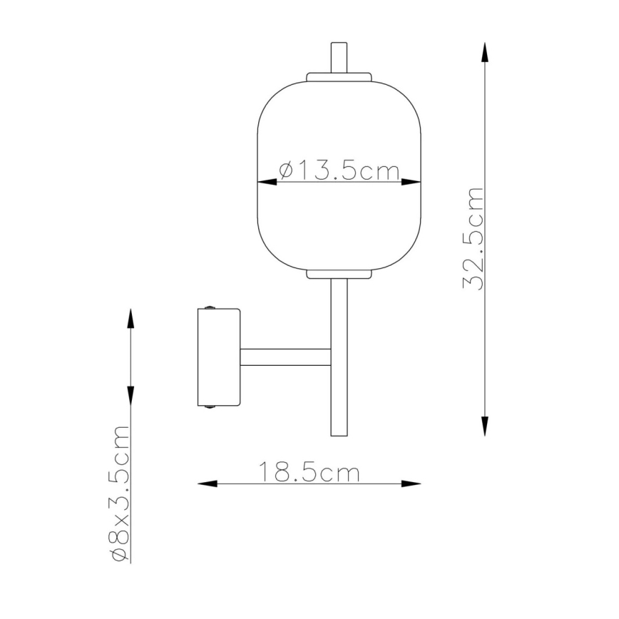 Globo - LED wand verlichting LED/7W/230V
