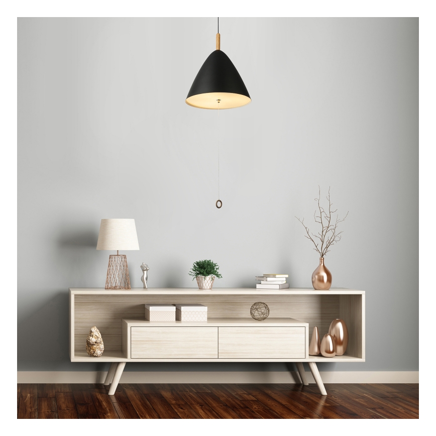 Globo - Suspension filaire 3xE27/60W/230V