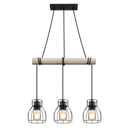 Globo - Hanglamp aan een koord 3xE27/40W/230V