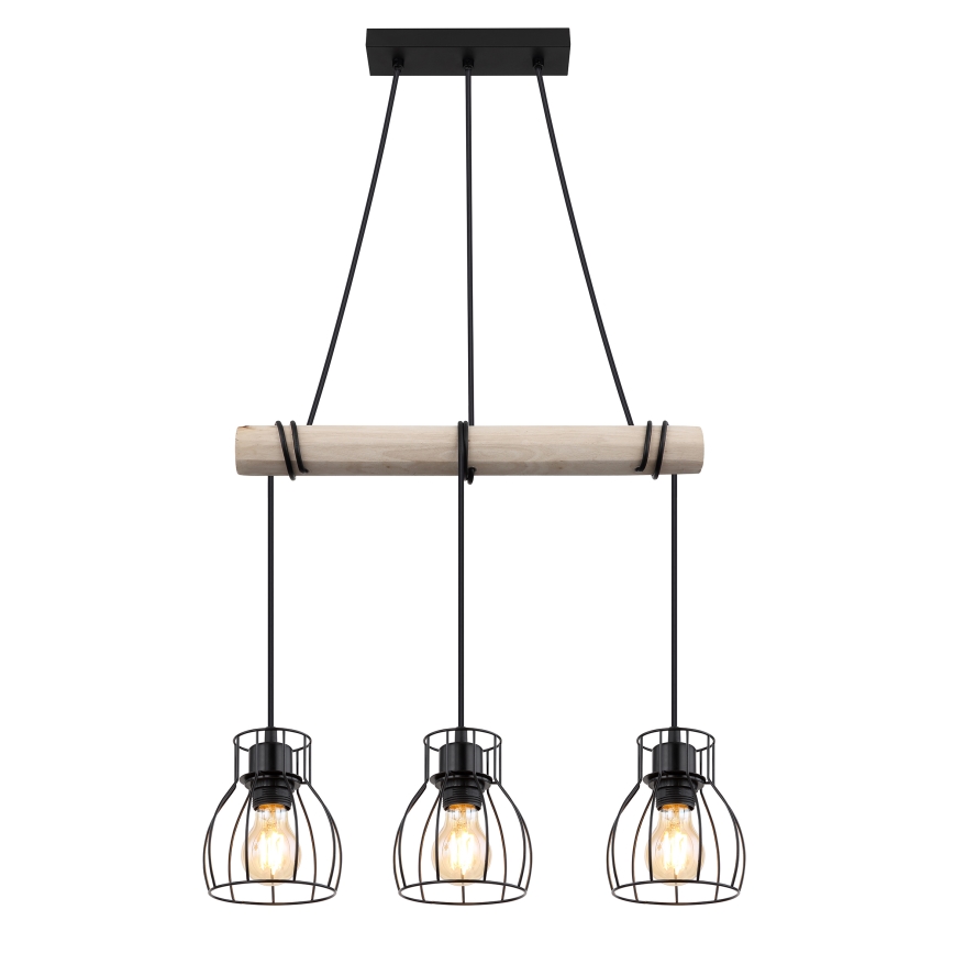 Globo - Hanglamp aan een koord 3xE27/40W/230V