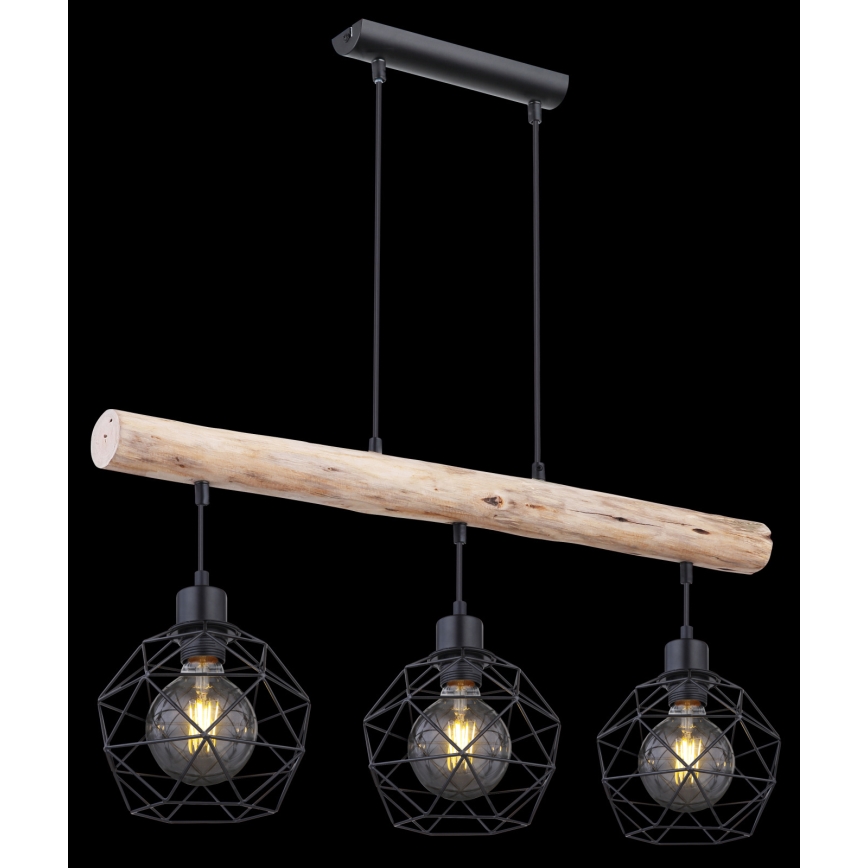 Globo - Hanglamp aan koord 3xE27/60W/230V