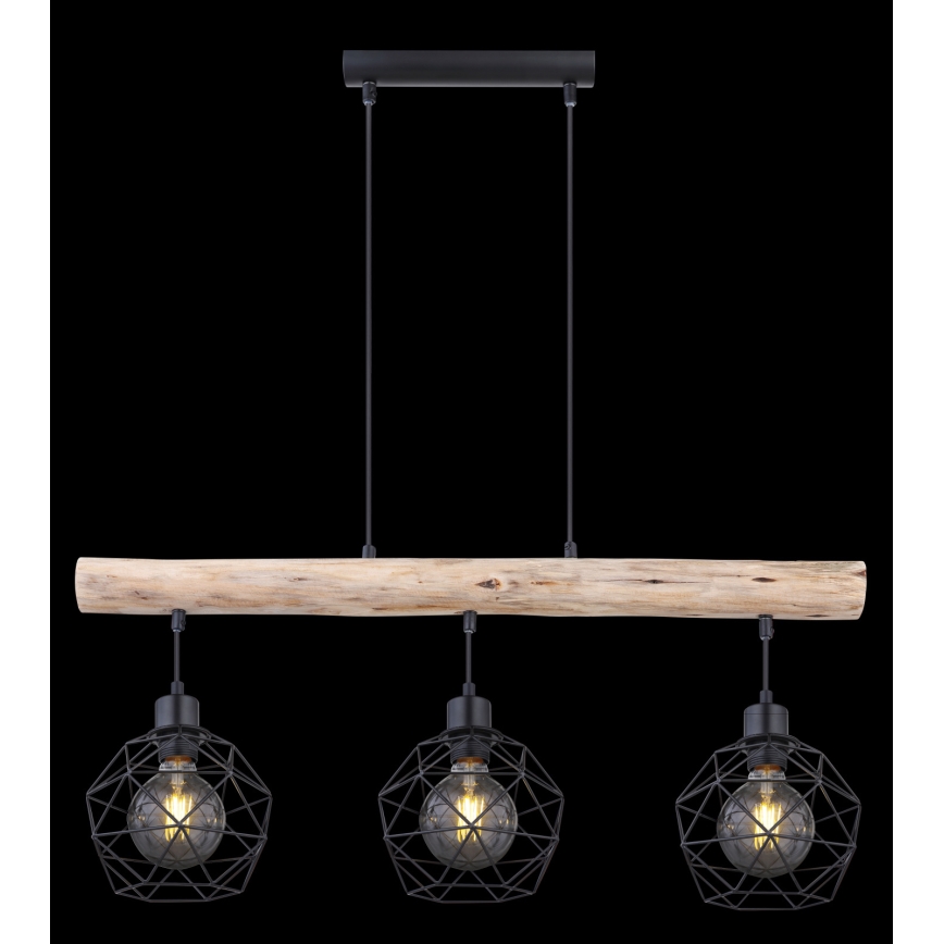Globo - Hanglamp aan koord 3xE27/60W/230V