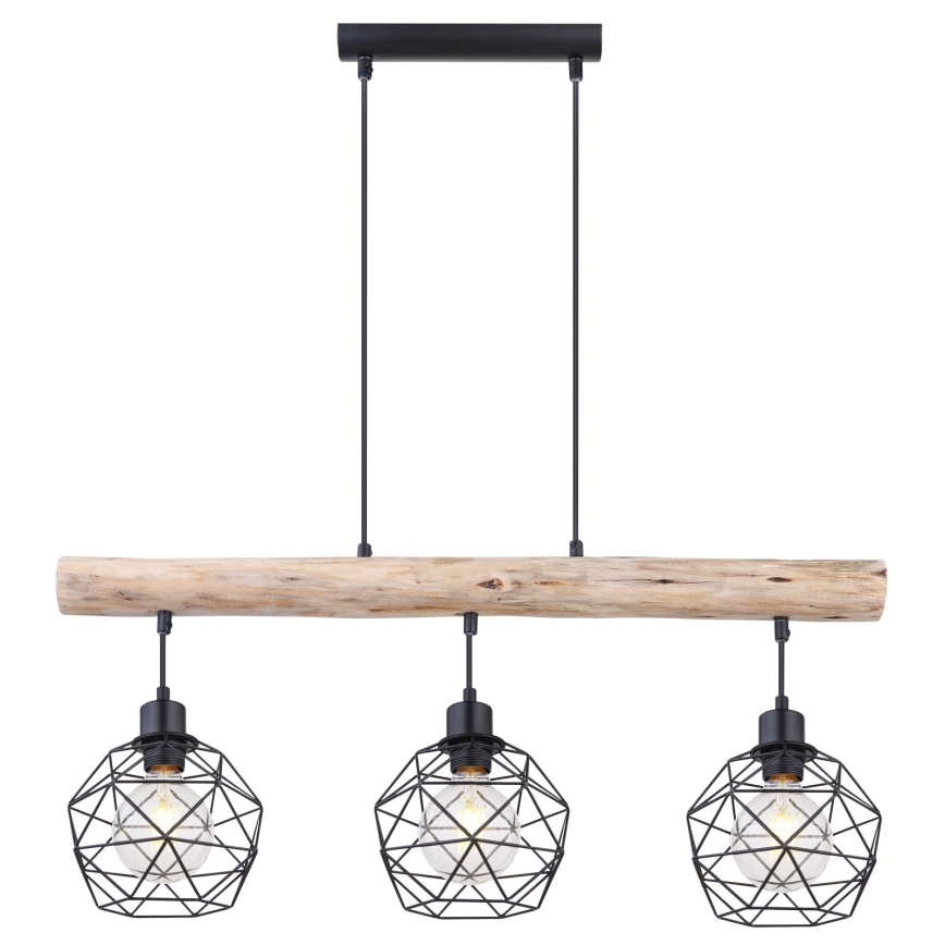 Globo - Hanglamp aan koord 3xE27/60W/230V