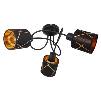 Globo - Aan plafond gevestigde hanglamp 3xE14/25W/230V