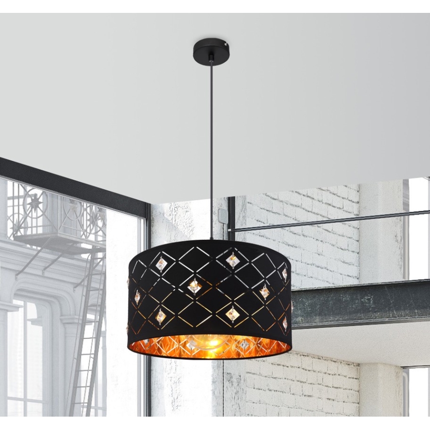 Globo - Hanglamp aan koord 1xE27/60W/230V