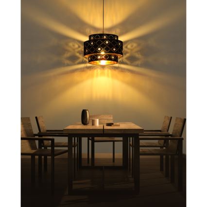 Globo 15448H1 - Hanglamp aan een koord ABBEY 1xE27/60W/230V