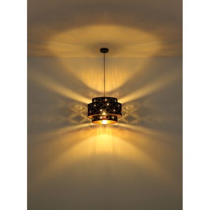 Globo 15448H1 - Hanglamp aan een koord ABBEY 1xE27/60W/230V