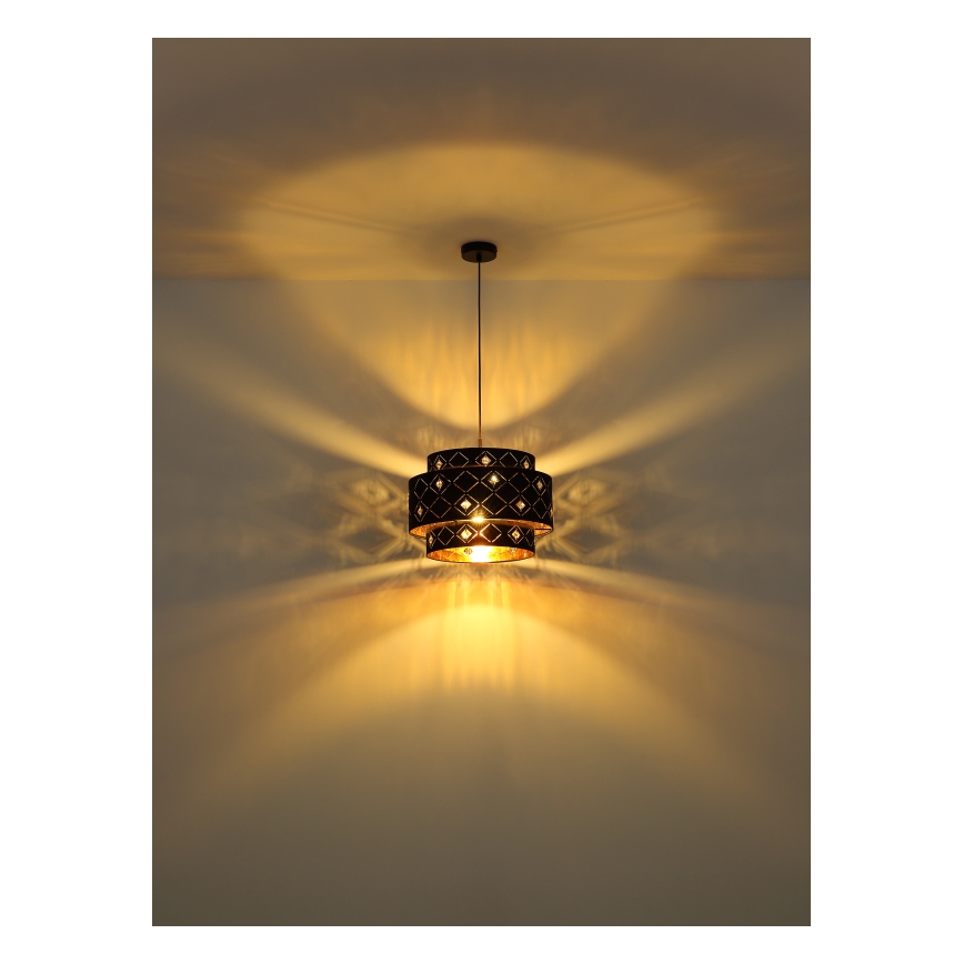 Globo 15448H1 - Hanglamp aan een koord ABBEY 1xE27/60W/230V