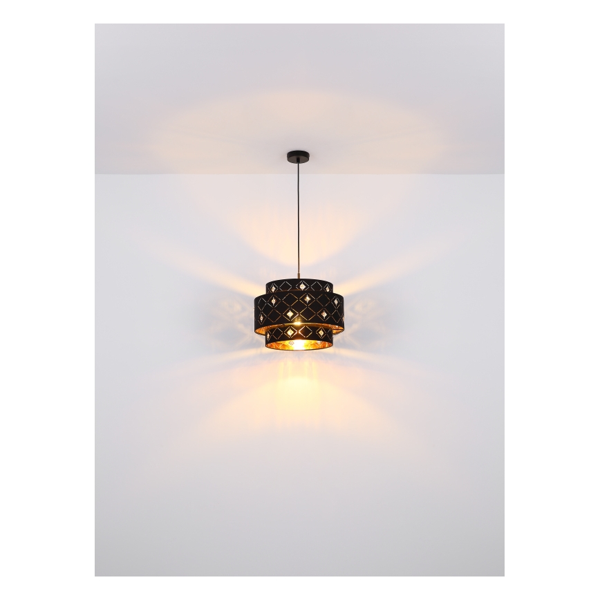 Globo 15448H1 - Hanglamp aan een koord ABBEY 1xE27/60W/230V