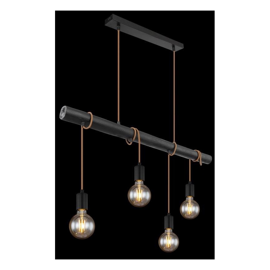 Globo 15459-4H - Hanglamp aan een koord LEO 4xE27/60W/230V
