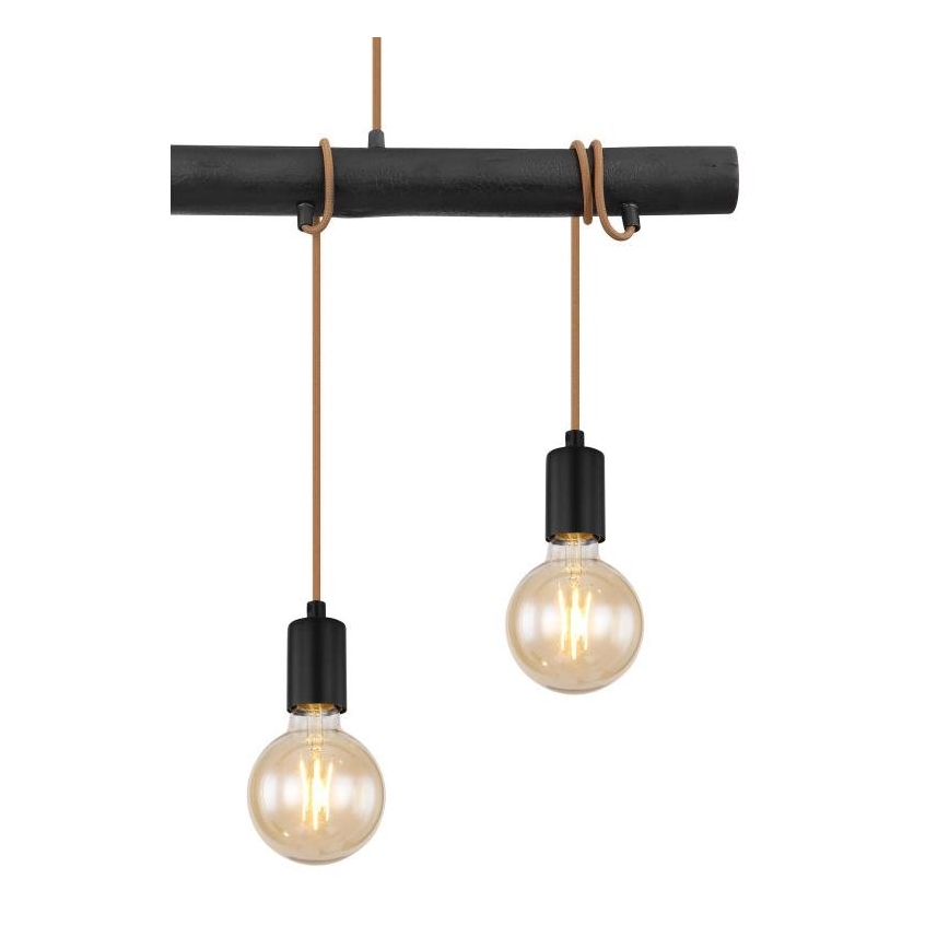 Globo 15459-4H - Hanglamp aan een koord LEO 4xE27/60W/230V
