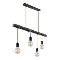Globo 15459-4H - Suspension filaire LEO 4xE27/60W/230V