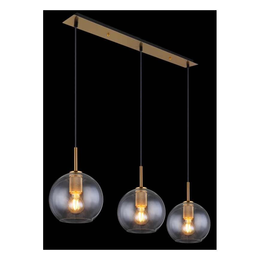 Globo - Hanglamp aan een koord 3xE27/60W/230V