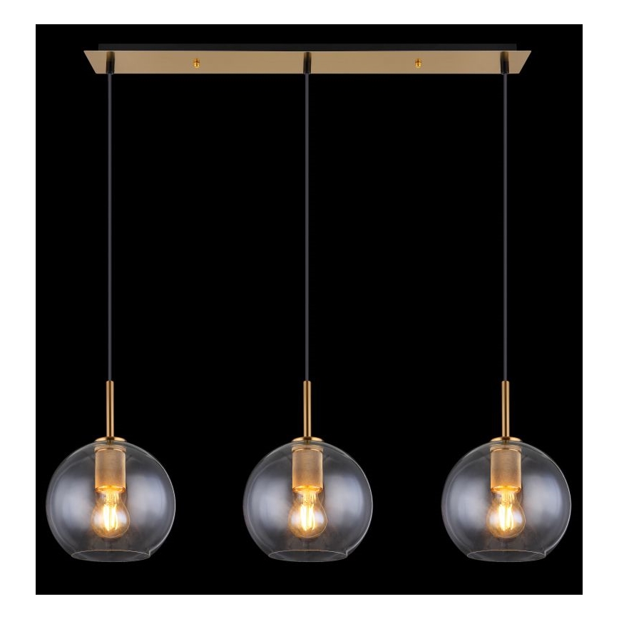 Globo - Hanglamp aan een koord 3xE27/60W/230V