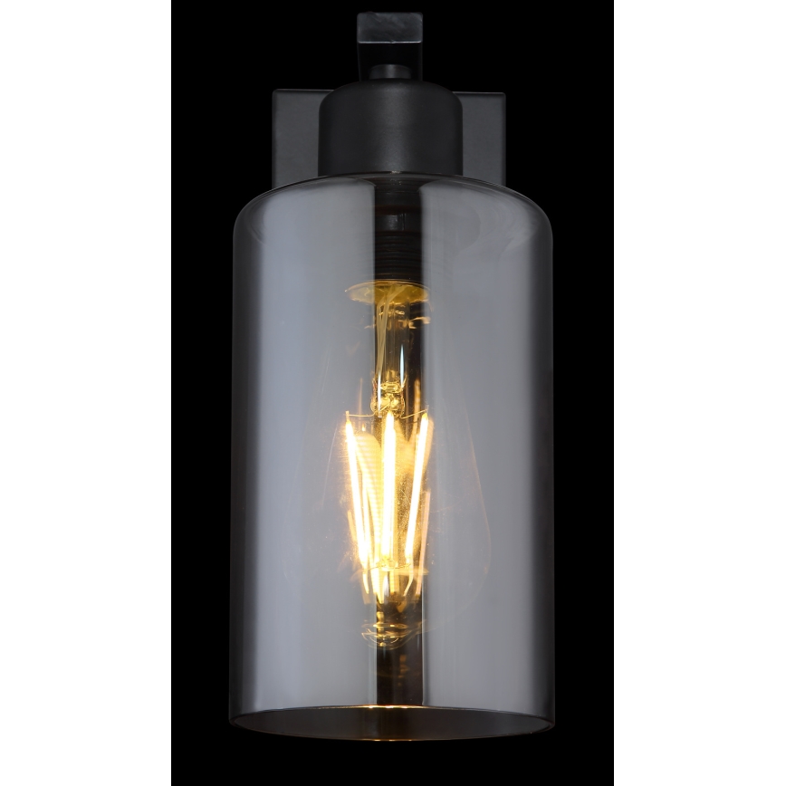 Globo - Wandlamp 1xE27/60W/230V zwart