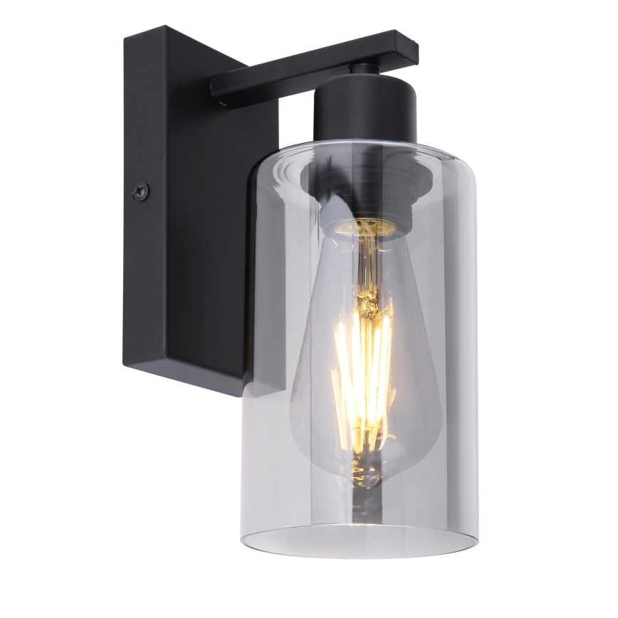 Globo - Wandlamp 1xE27/60W/230V zwart
