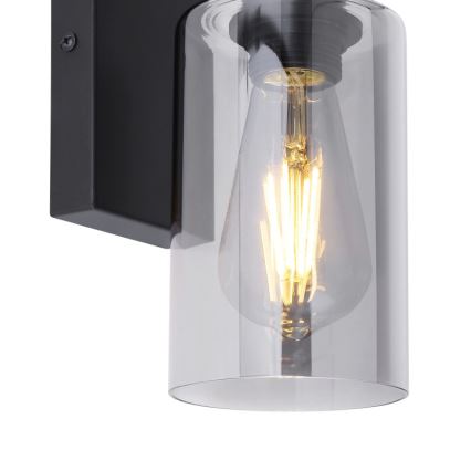 Globo - Wandlamp 1xE27/60W/230V zwart