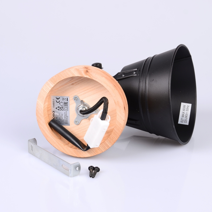 Globo - Wandspot 1xE27/60W/230V spar